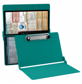 WhiteCoat Clipboard® - Teal Critical Care Edition